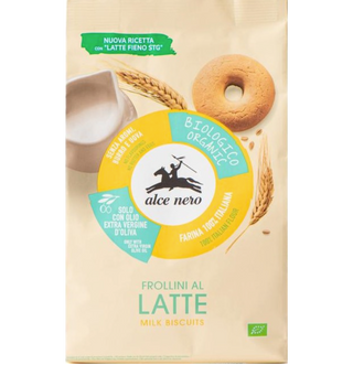 Alce Nero Milk Biscuits Chocolate Candy