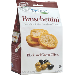 Asturi Black & Green Olives Bruschetta Chocolate Candy