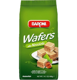Baroni Wafers Hazelnut Nocciola Chocolate Candy