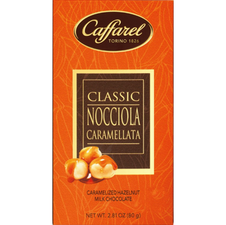 Caffarel Milk Chocolate Caramelized Hazelnut Bar Chocolate Candy