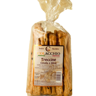 Colacchio Treccine Onion And Olive Oil Chocolate Candy