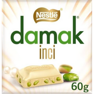Damak White Chocolate with Pistachio Chocolate Candy