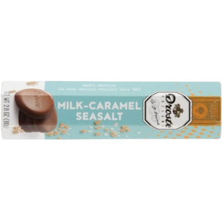 Droste Milk Chocolate Caramel Sea Salt Pastille Chocolate Candy
