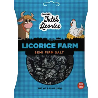 Gustaf's Licorice Farm Semi Firm Salt Chocolate Candy