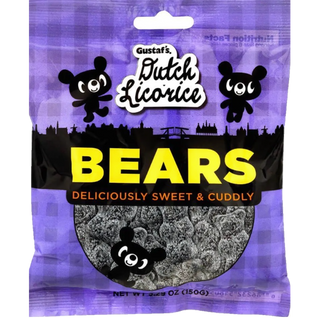 Gustaf's Licorice Sugared Bears Chocolate Candy