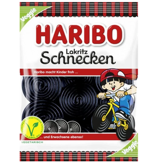 Haribo Lakritz Schnecken Gummy & Chewy Candy