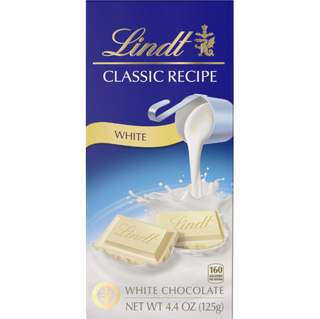 Lindt Classic Receipe White Chocolate Chocolate