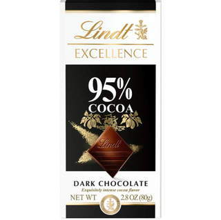 Lindt Excellence 95%+ High Cocoa Dark Chocolate Chocolate