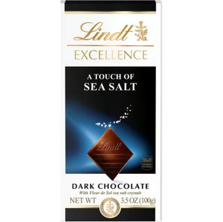 Lindt Excellence Sea Salt Dark Chocolate Chocolate