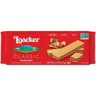 Loacker Hazelnut Wafer Cookies Chocolate Candy