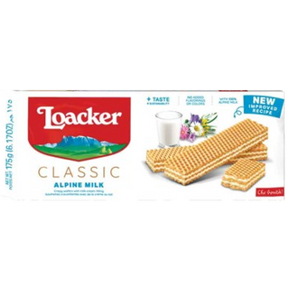 Loacker Milk Wafer Cookies Chocolate Candy