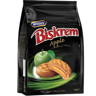 McVitie's Biskrem Apple Biscuits Chocolate Candy