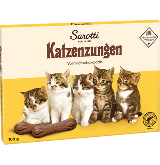 Sarotti Cat Tongues Milk Chocolate Chocolate Candy