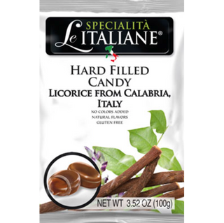 Specialita Le Italiane Hard Filled Candy Licorice Chocolate Candy